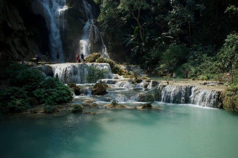 cascadas de kuang si
