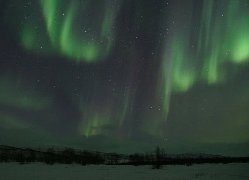 Aurora Boreal en Suecia