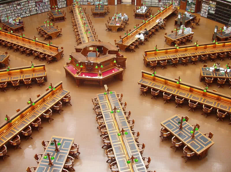 magníficas bibliotecas